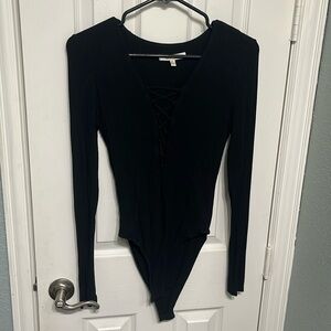 Black bodysuit with Kris Kross chest